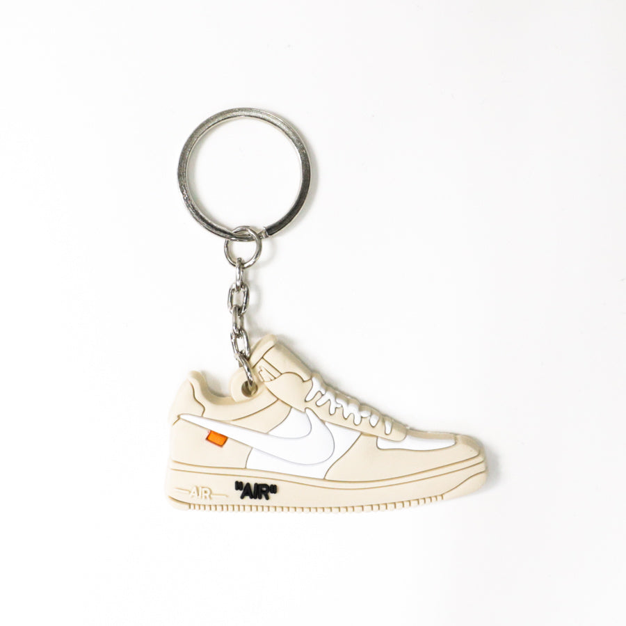 OW X AF1 Rubber Sneaker Keychain