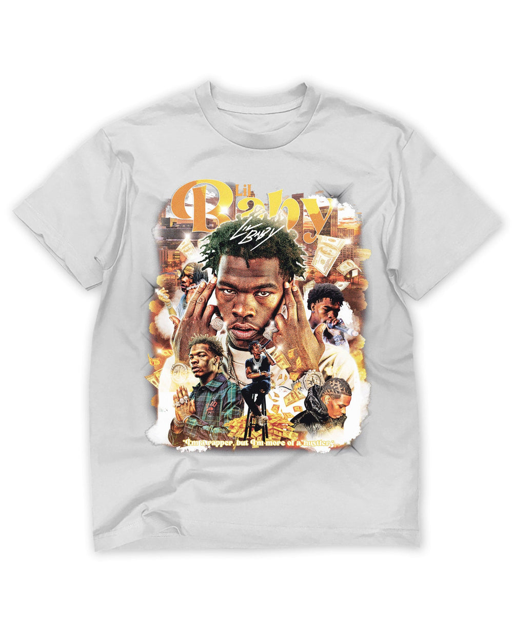 Lil Baby Tee – White