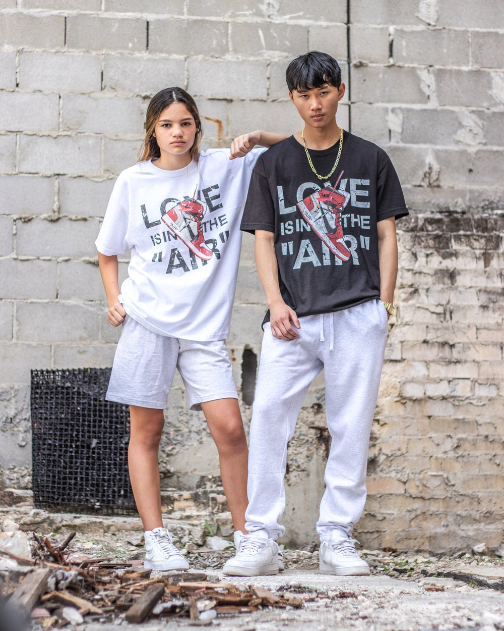 Sneaker Air Tee – White, view 3