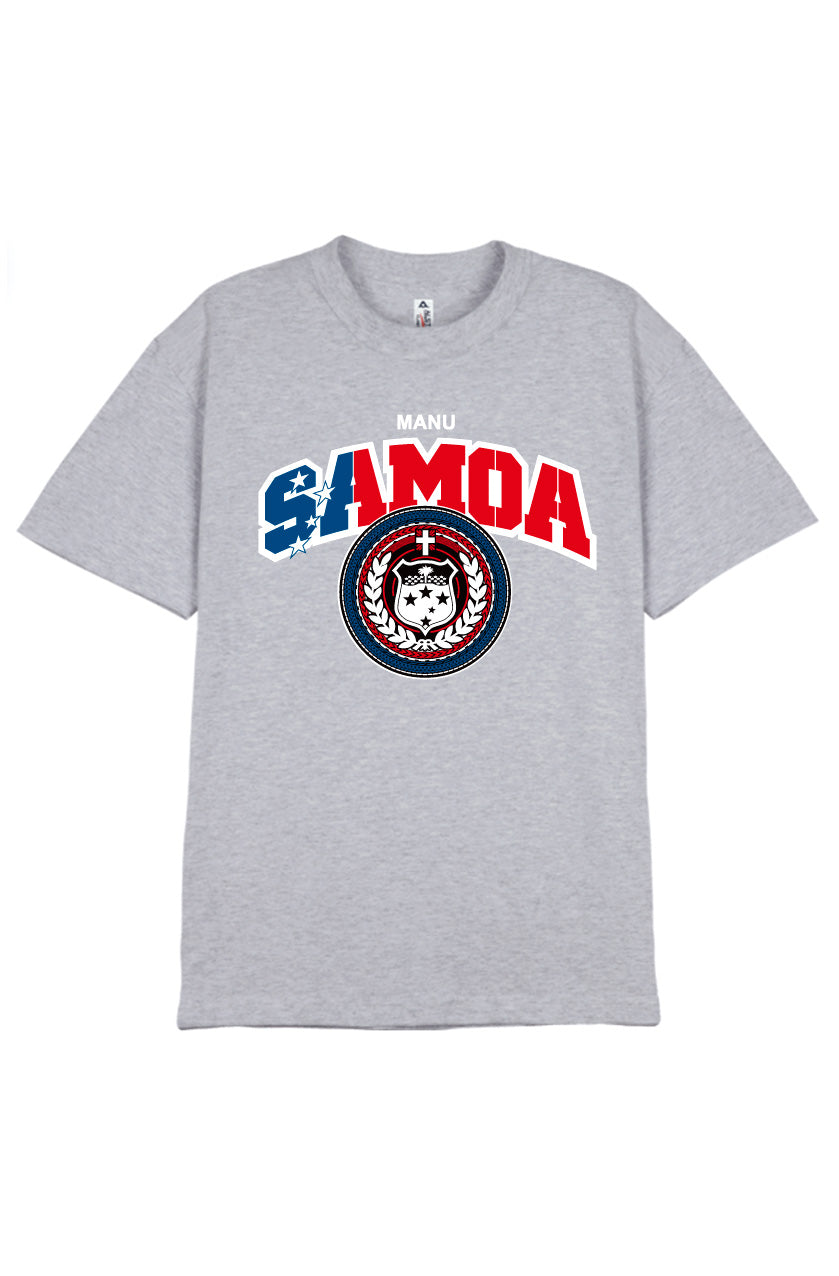 Manu Samoa Crest Tee, view 3