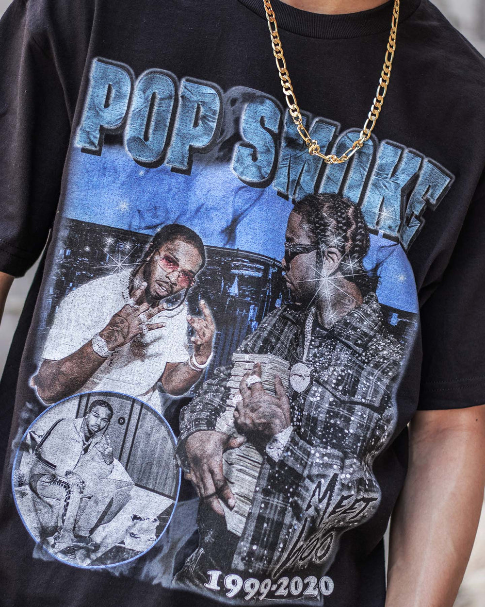 M. Woo Tee – Black, view 4