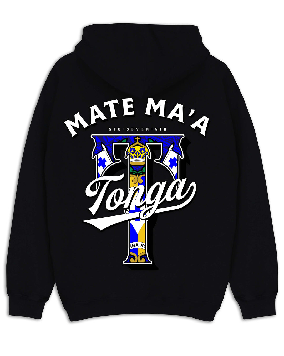 Blue Mate Ma'a Tonga Black Hood