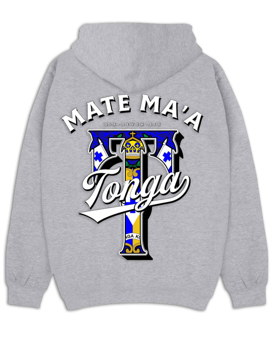Blue Mate Ma'a Tonga Grey Hood