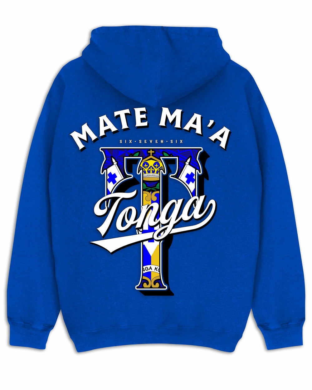 Blue Mate Ma'a Tonga Royal Hood