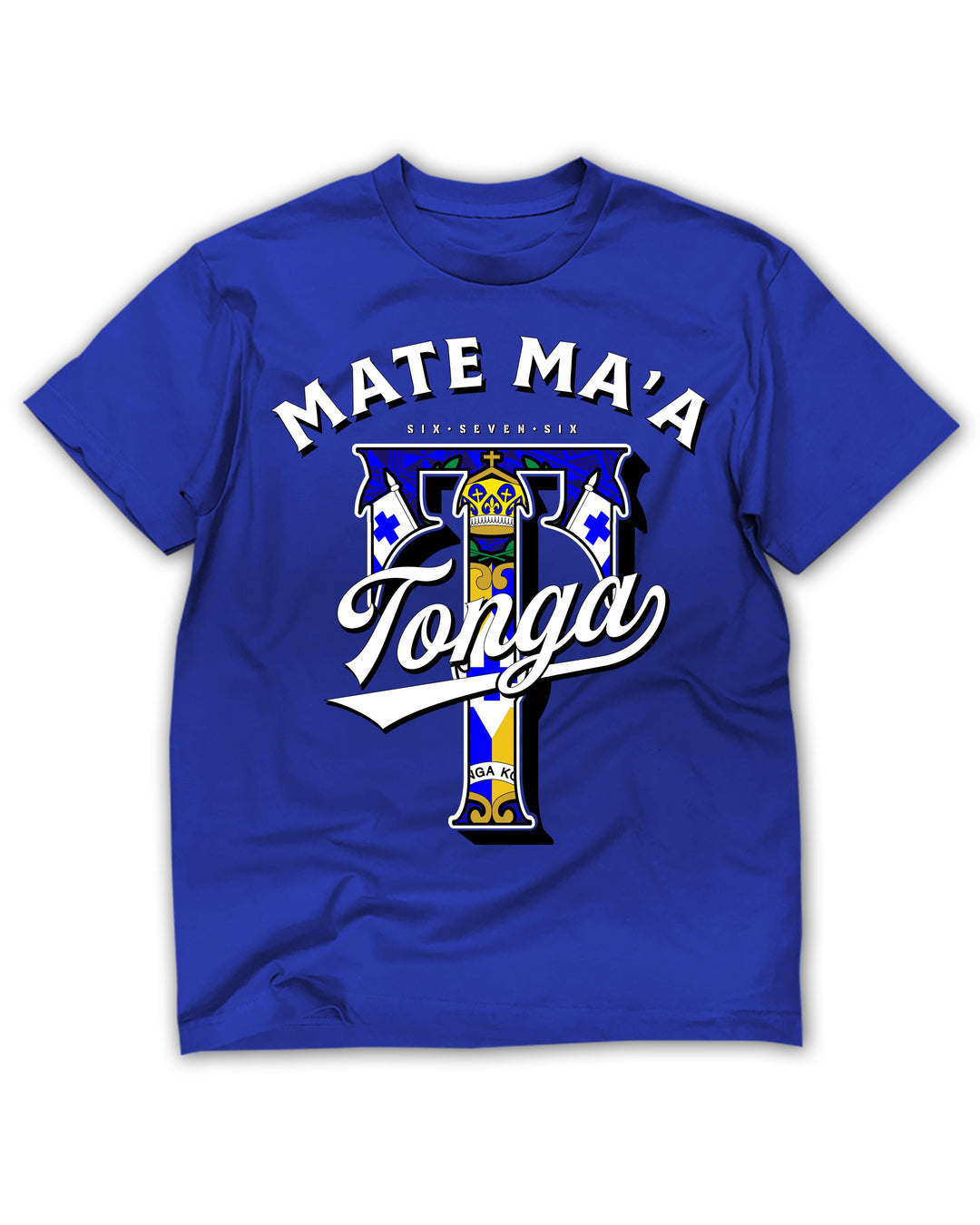 Blue Mate Ma'a Tonga Royal Tee