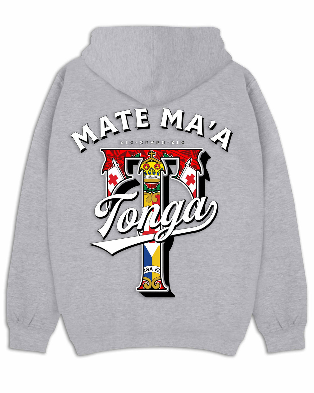 Red Mate Ma'a Tonga Grey Hood