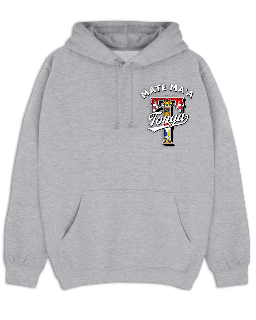 Red Mate Ma'a Tonga Grey Hood