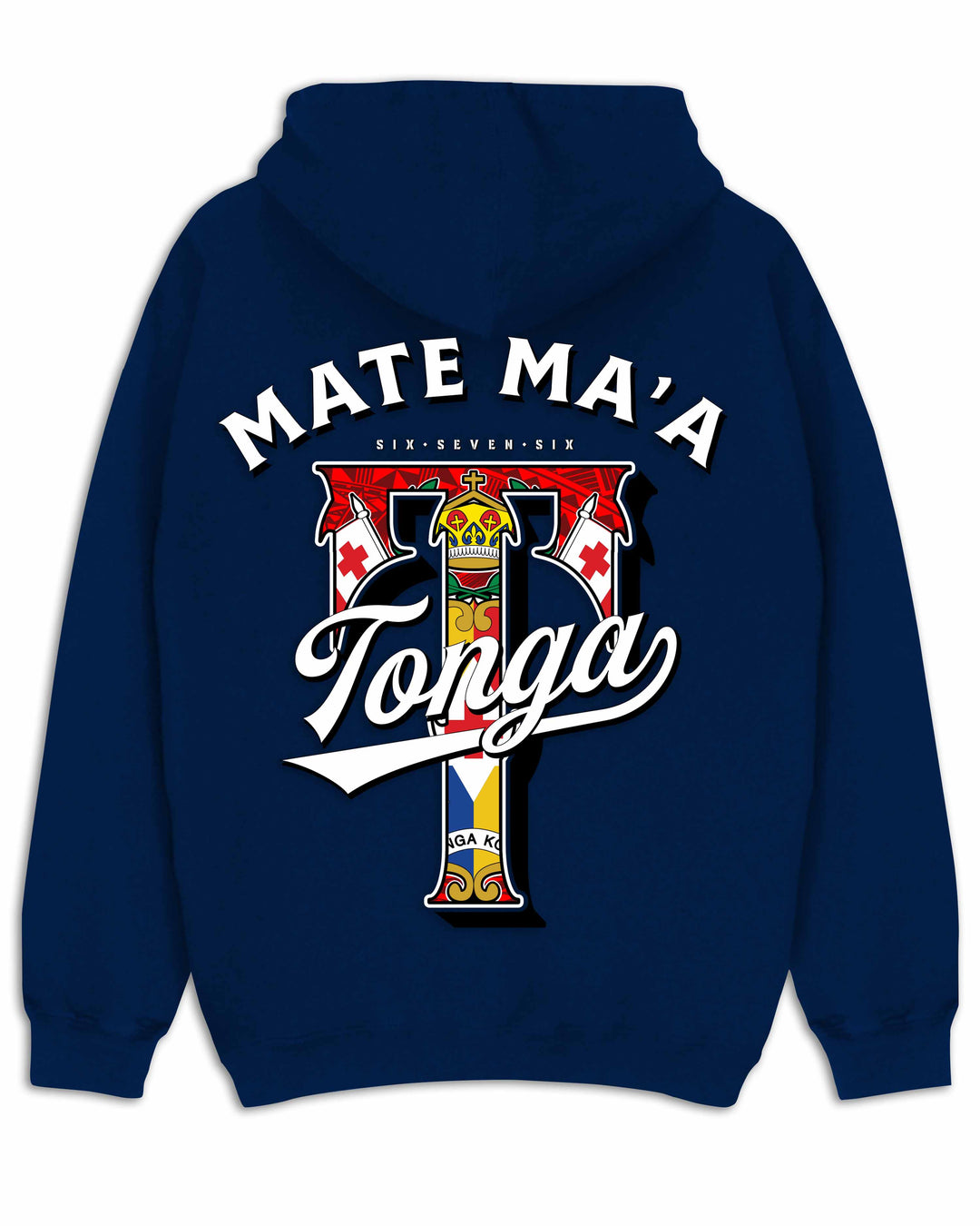 Red Mate Ma'a Tonga Navy Hood