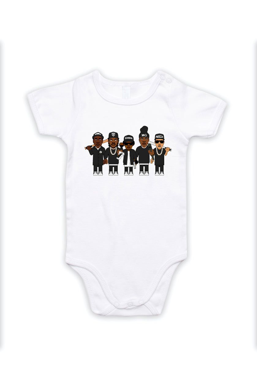 N W A Anime Onesie, view 5