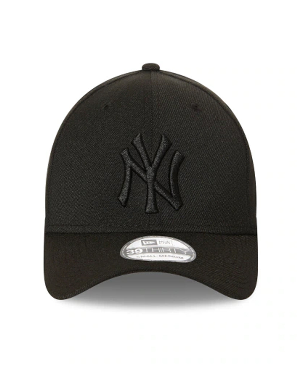 New York Yankees Black on Black 39THIRTY Stretch Fit