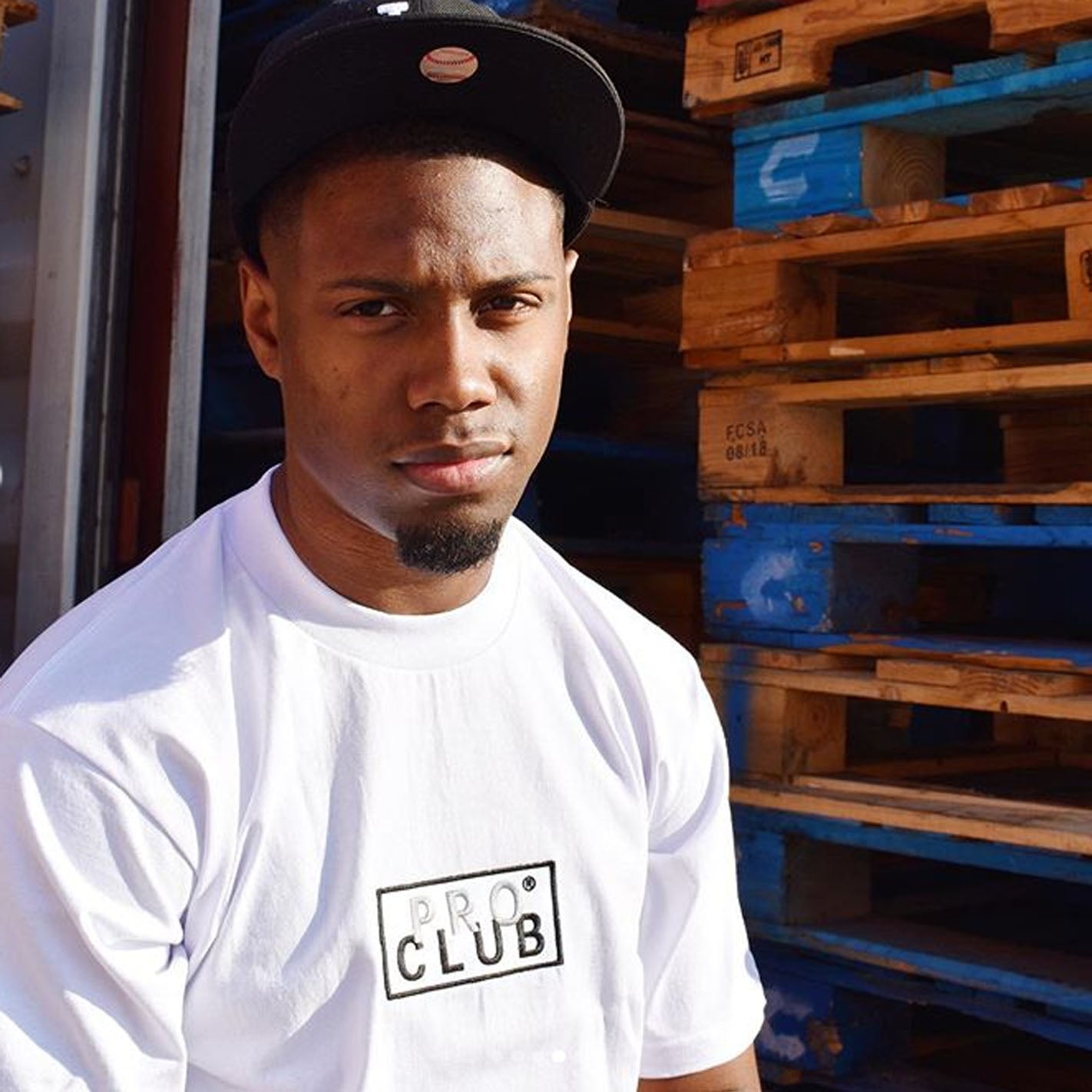Pro club box logo top hoodie