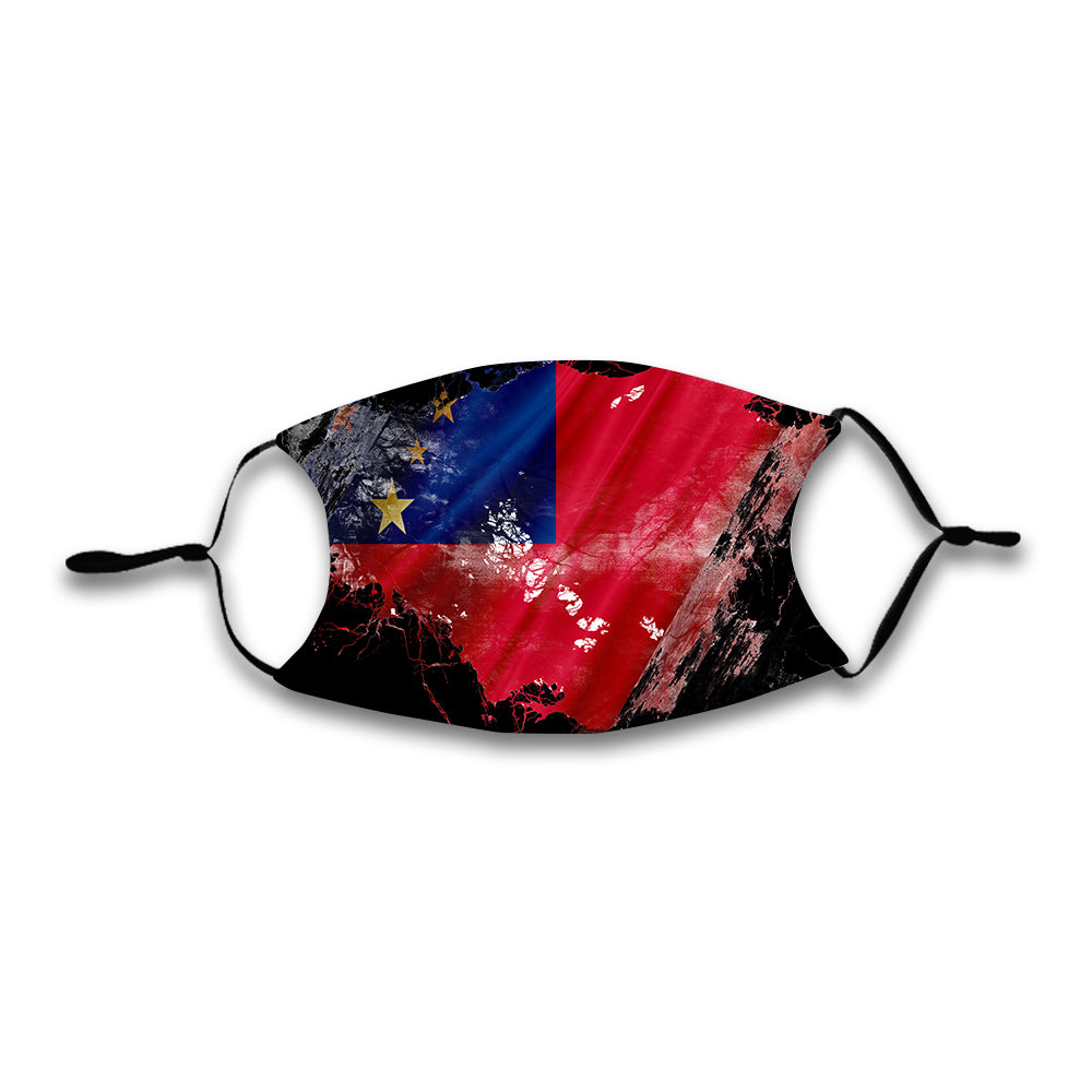 Samoa Grunge Flag FM – Adjustable Kids & Adults