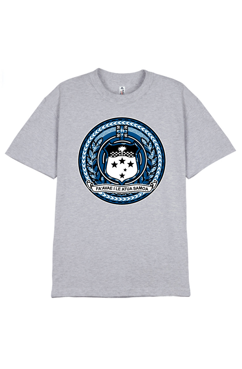 Samoa Blue Crest Tee, view 4