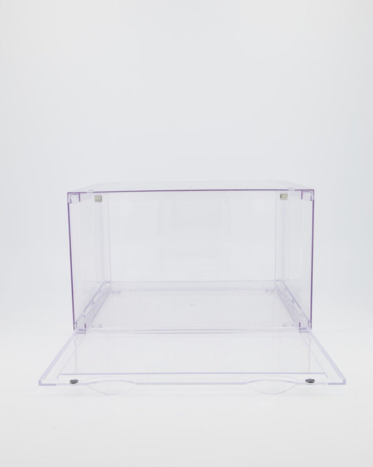 CT Sneaker Box Side Drop Display (2 Boxes) - All Clear Acrylic