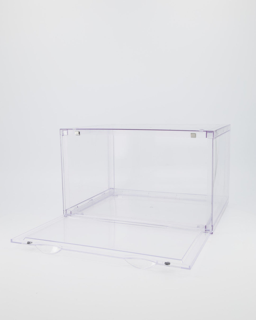 CT Sneaker Box Side Drop Display (2 Boxes) - All Clear Acrylic
