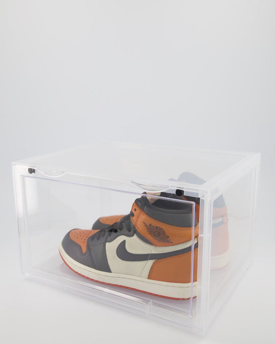 CT Sneaker Box Side Drop Display (2 Boxes) - Frost White
