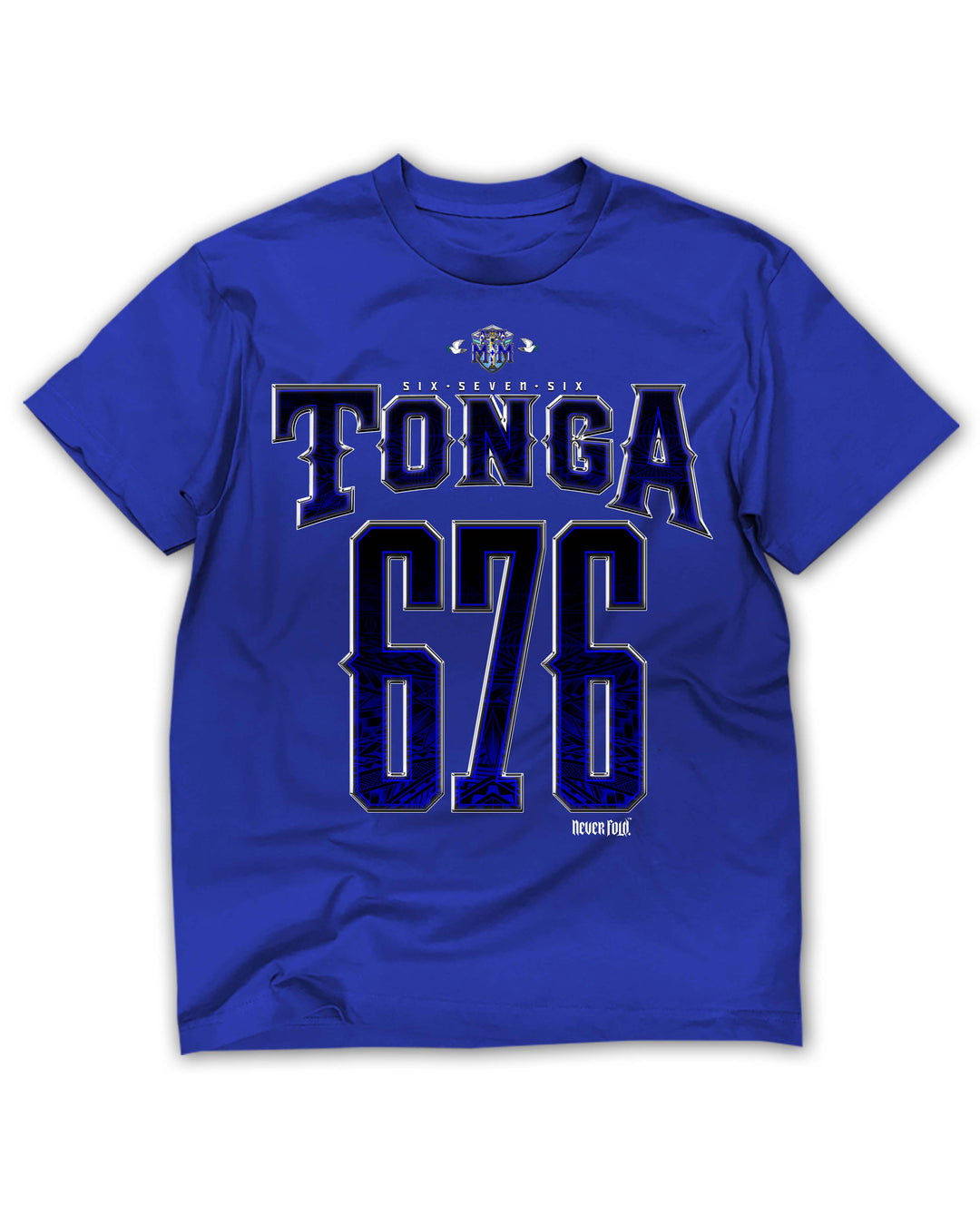 Blue Tonga 676 Royal Tee