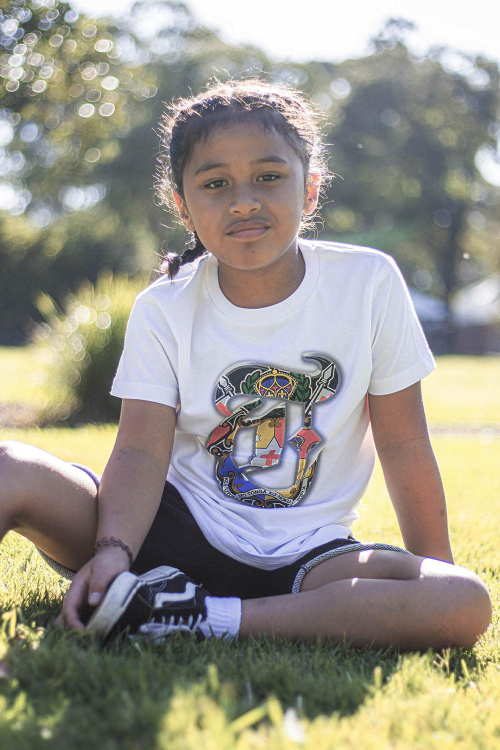 T Tongan Crest Tee – Kids